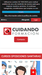 Mobile Screenshot of cuidandoformacion.com